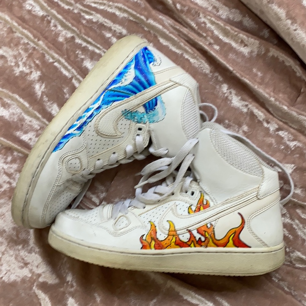 hand painted air force high
